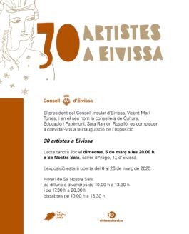 EXPOSICIÓN COLECTIVA DE 30 MUJERES ARTISTAS DE IBIZA